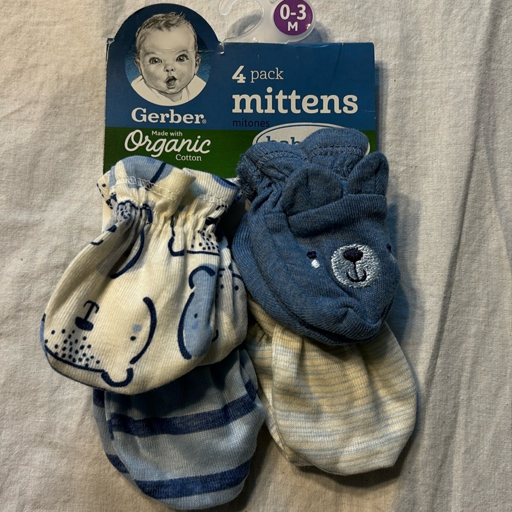 Gerber Baby Mittens